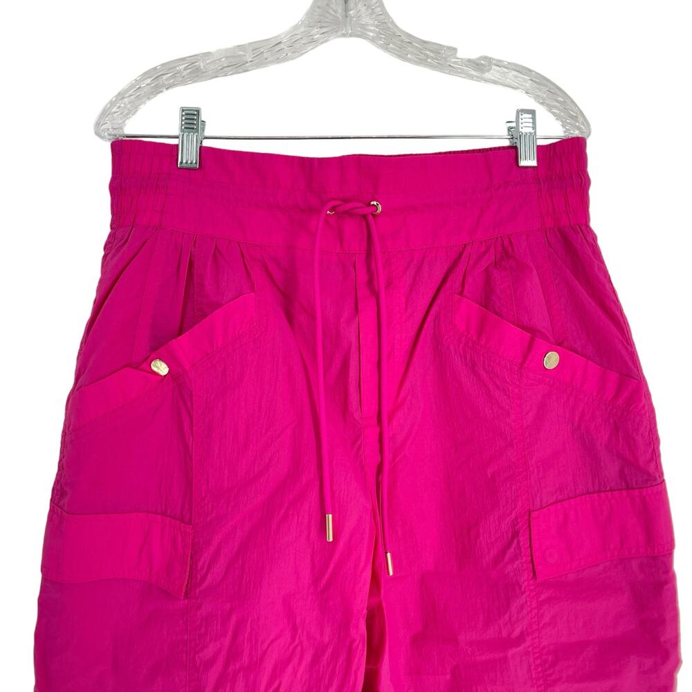 Athleta x Alicia Keys High Waist Utility Pants Pink Fuschia 14 - Picture 10 of 10